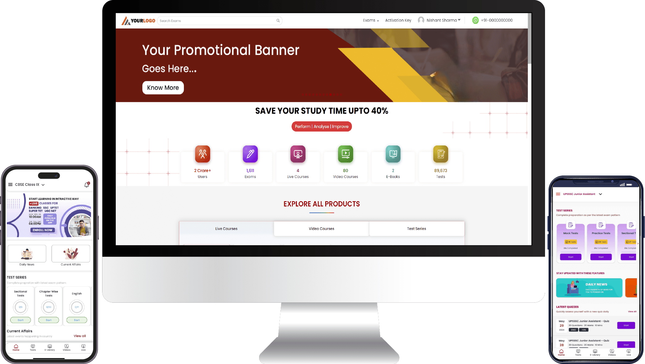 EKALAVYA CLASSES single feature